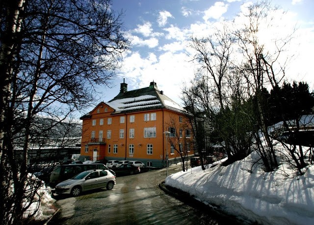 St Elisabeth hospital i Tromsø (1924-1977) farge bilde